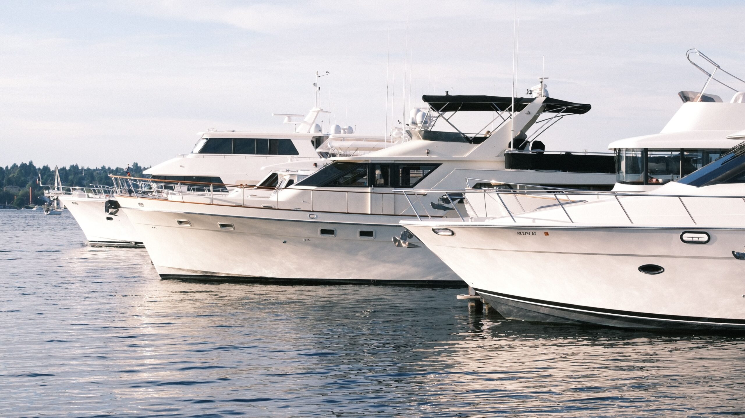 Boats on the water 