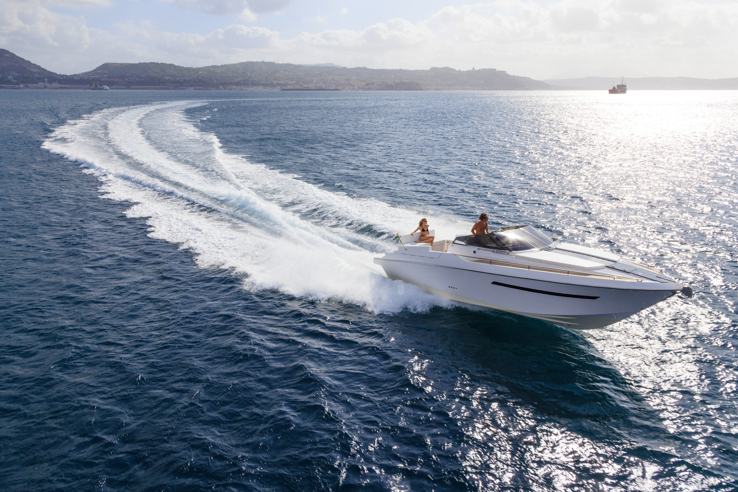 people enjoying a boat ride